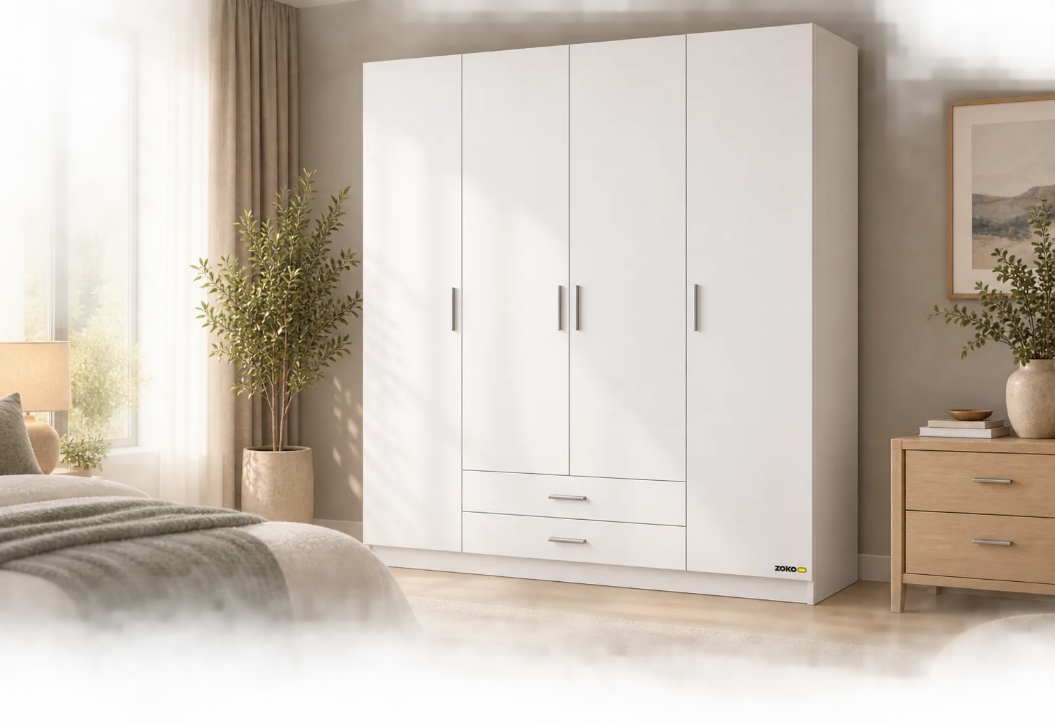 Armario Zoko 4 Puertas